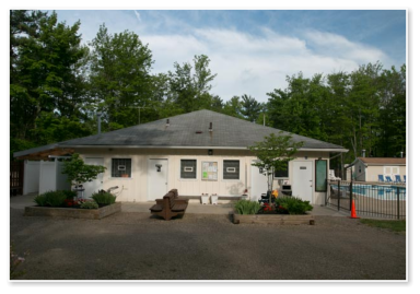 Clubhouse at green valley campground