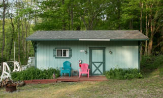 One of our four cabins at green valley campground