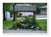 wishing well at green valley campground